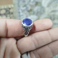 انگشتر نقره یاقوت کبود|جواهرات|مشهد, محمدآباد|دیوار