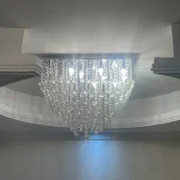 دو عدد لوستر جفت سایز بزرگ