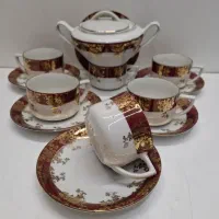 عصرانه خوری ژاپن 22 تیکه و قهوه خوری ۱۷ پارچه ژاپن