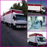 باربری و جابجایی کامیون اتاق بزرگ بارگیری و تخلیه