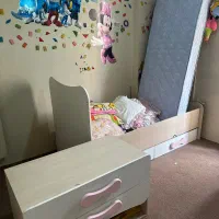تخت نوجوان کمد کودک
