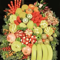 میوه آرایی و حکاکی هندوانه