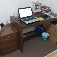 میز تحریر کشو دار تمام چوب