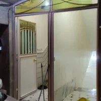 زیرزمین راه جدا خیابان سلامت|اجارهٔ خانه و ویلا|قم, دروازه چوبی|دیوار