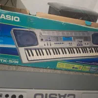 ارگ کاسیو ctk591|پیانو، کیبورد، آکاردئون|زرندیه, |دیوار