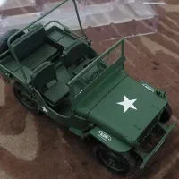 ماکت جیپ ویلیز ۱/۱۸ اکبند|اسباببازی|تهران, دبستان|دیوار