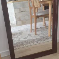 اینه قدی چوب راش بدون هیچ خط و خش سالم