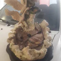 مجسمه پمپ دار آبی اردک