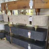 میز تلویزیون فایبر شیشه خور زرکالا|میز تلویزیون|یاسوج, |دیوار