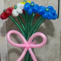 دسته گل بادکنکی