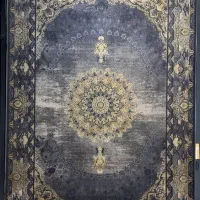دو عدد فرش ۱۲ متری ابریشمی بهشتی