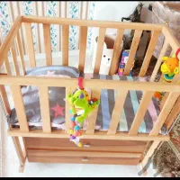 تخت و گهواره و دراور ننو کودک نوزاد تخت کنار مادر|تخت و صندلی بچه|تهران, تولید دارو|دیوار