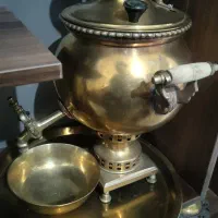 سماور ذغالی ۱۲۰ ساله روسی