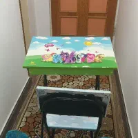 میز و صندلی کودکانه|میز تحریر و کامپیوتر|رشت, گلباغ نماز|دیوار