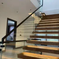 نرده شیشه ای وشیشه سکوریت|فروشگاه و مغازه|چمستان, |دیوار