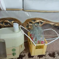 سلام یک عدد دوش حمام و دستگاه آبمیوه نیم سوز