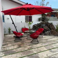 میز و صندلی باغی کافه بامبو