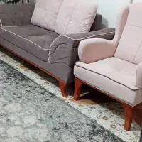 مبل 7 نفره سالم همراه با جلومبلی|مبلمان خانگی و میز عسلی|رشت, سلیمانداراب|دیوار