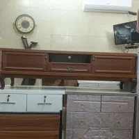 میز  تلویزیون ال سی دی چوب ۱۸۰سانت چوب