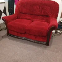 مبل هفت نفره چوب و پارچه درجه 1|مبلمان خانگی و میز عسلی|آمل, |دیوار