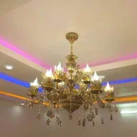 لوستر ملائکه|لوستر و چراغ آویز|گرگان, |دیوار