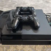 ps4 fat 500 فت همراه با بازی دو دسته 6 عدد دیسک