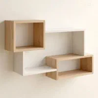 ساخت شلف و دکور های چوبی|کتابخانه، شلف، قفسههای دیواری|رشت, باهنر|دیوار