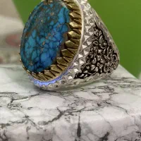 انگشتر نقره فیروزه نیشابور