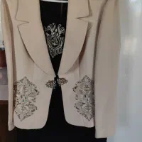 کت سرافن رنگ کرمی