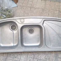 سینک ظرفشویی کار کرده