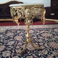 میزخاطره برنز با سماور وگلدون|مبلمان خانگی و میز عسلی|نهاوند, |دیوار