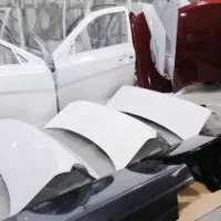پژوسفیددرب131کاپوت206تیباسمند405نقره ای پارس سفید|قطعات یدکی و لوازم جانبی|مشهد, ایثار|دیوار