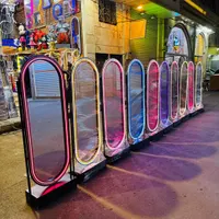 ایینه نوردار neon رگال مانکن سالن ارایشگاهی|آینه|کرج, گلشهر|دیوار