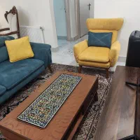 مبل راحتی نیم ست|مبلمان خانگی و میز عسلی|هشتگرد, فاز ۲ مهستان|دیوار