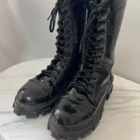 پوتین بچه گانه ورنی کاملا نو