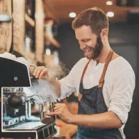 نیروی کار کافه کمک باریستا