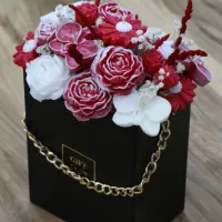 باکس گل شمع