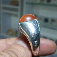 انگشتر فاخر مردونه .نگین کهنه|کلکسیون اشیاء عتیقه|قروه, |دیوار