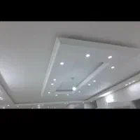 سفید کاری گچ خاک ابزار نور مخفی  خرده کاری