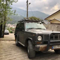 پاترول دو درب متالیک مشکی|خودرو کلاسیک|زیرآب, |دیوار