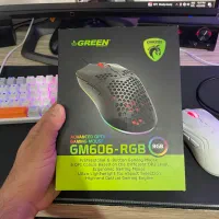 موس گیمینگ گرین مدل GM606