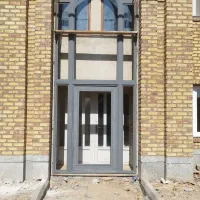 ساخت انواع درب و پنجره و جوشکاری استیل لوله کشی|خدمات پیشه و مهارت|محمدیه-قزوین, |دیوار