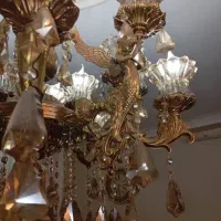 لوسترتمام برنز قدیمی وزن سنگین|لوستر و چراغ آویز|اسلام‌شهر, مسکن مهر اسلاشهر (شهرک امام خمینی)|دیوار