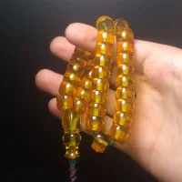 تسبیح سندلوس طلایی