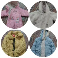 ۴عدد کاپشن دخترانه، تک یا با هم یکی اهدا میشود