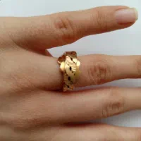 انگشتر طلا3درصد