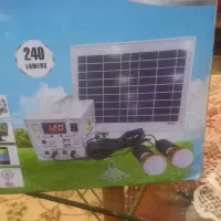 پنل خورشیدی وشارژر ولامپ