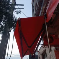 سایه بان دستی وبرقی|خدمات پیشه و مهارت|ساوه, |دیوار