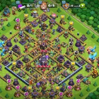 اکانت کلش تاون هال ۱۶ لول ۲۱۳