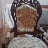 مبل ۹ نفره چوب عالی منبت آهو